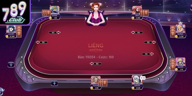 Liêng 789Club, Nhịp Ván Chơi Nhanh Thử Thách Bản Lĩnh 1 Quy trình tham gia một ván chơi liêng 789Club cụ thể