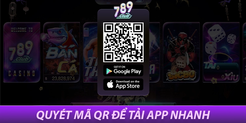 Quét mã QR này để tải 789Club nhanh