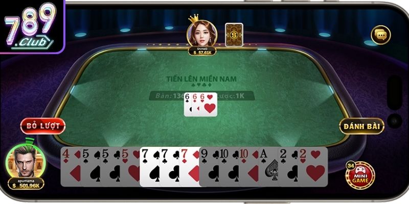Tiến Lên Miền Nam 789Club Với Luật Chơi Quen Thuộc 2 Cách tham gia và diễn biến